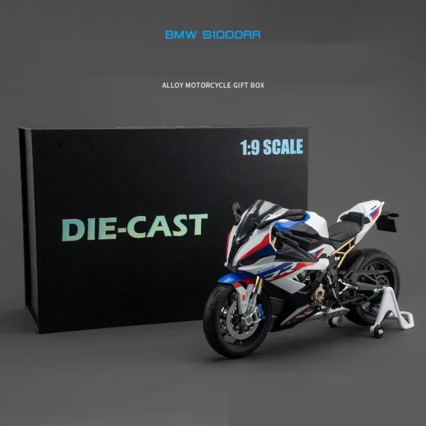 1/9 Scale Motorcycle Diecast Model Toy - Image 3