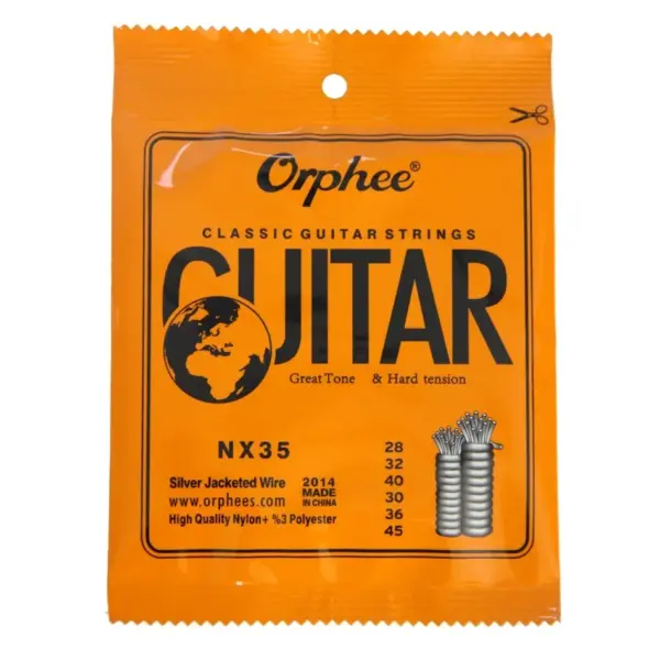 Orphee Classical Guitar Strings Set Normal/Hard Tension - Image 2