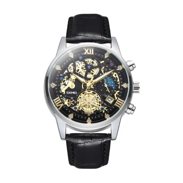 Luxury Quartz Men's Watch with Calendar Feature - Image 7