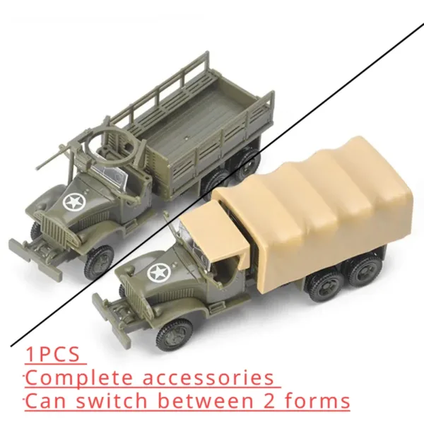 1/72 Scale Jimsy Allied Truck Model Kit - Image 7