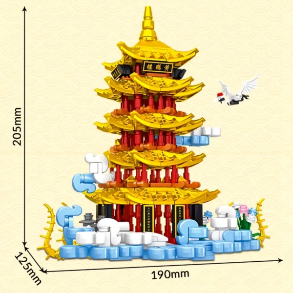 Temple of Heaven Building Blocks Toy Set - Image 5