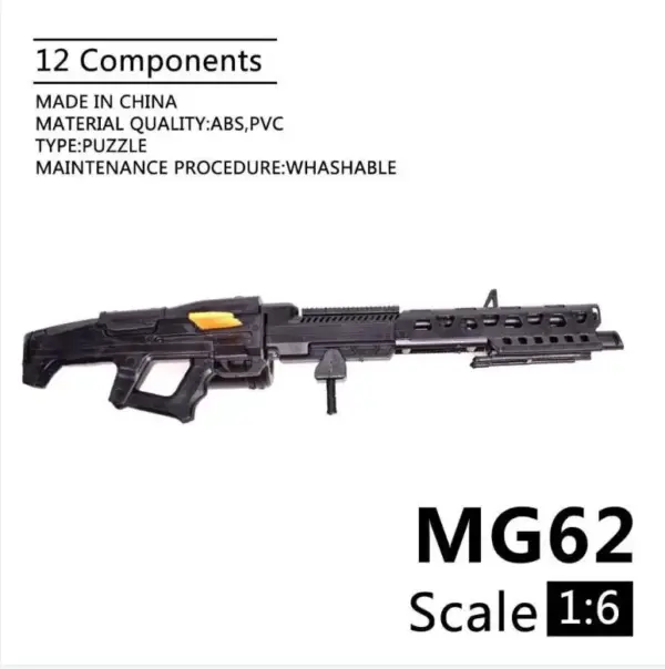 1/6 Scale AK74 HK416 Toy Gun Model - Image 12