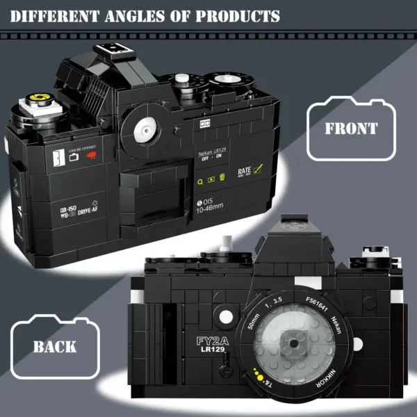 Toy Building Blocks SLR Camera Model 627Pcs - Image 3