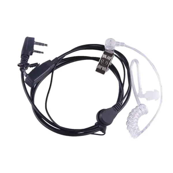 2 Pin PTT MIC Headset for Kenwood Walkie Talkies - Image 7