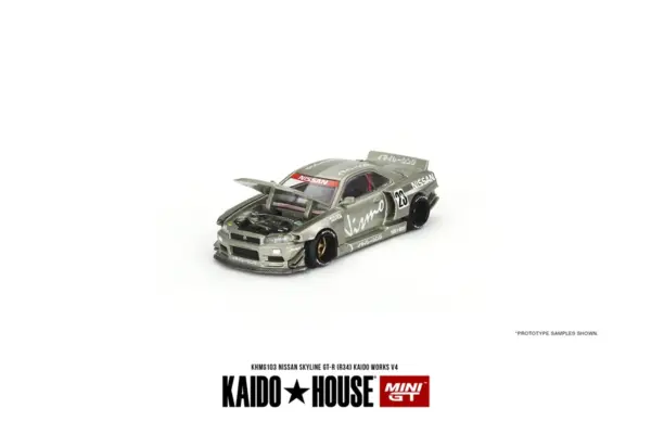 Nissan Skyline GT-R (R34) Diecast Model 1:64 - Image 13