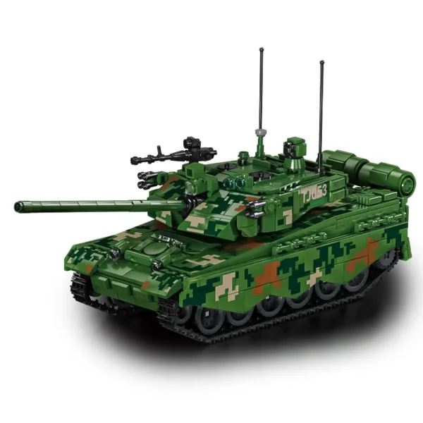 Type 99 Battle Tank Building Block Set - Image 3