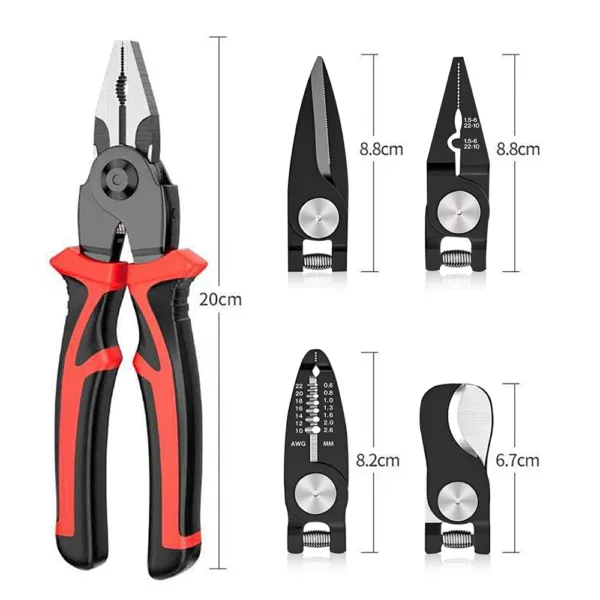 5 in 1 Multifunctional Pliers Tool Set - Image 3