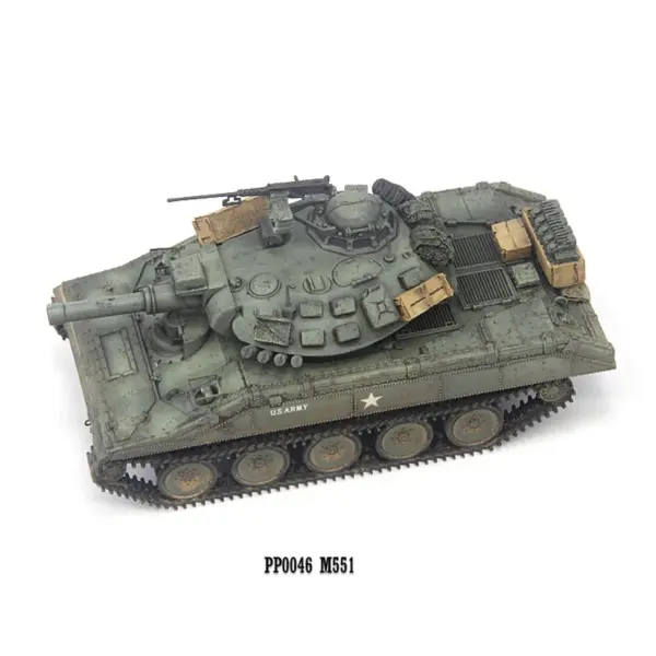 1/72 Scale M551 Sheridan Tank Model Collectible