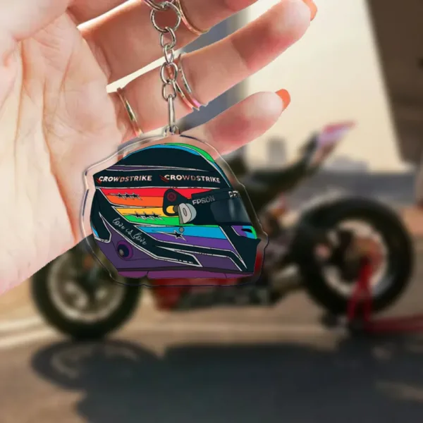 F1 Motorcycle Keychain Pendant for All - Image 12