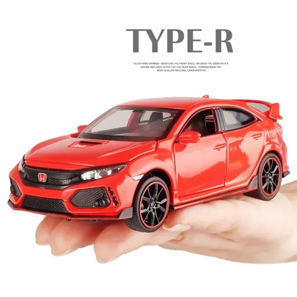 1:32 Diecast Honda Civic Type-R Model Car - Image 5