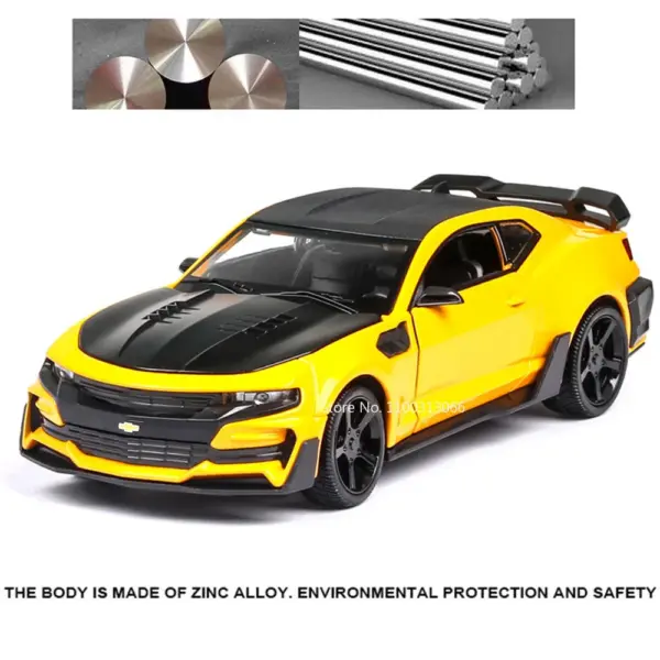 1:24 Scale Diecast Camaro Model Toy - Image 4