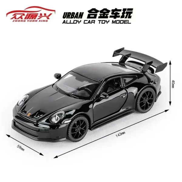 1:32 Metal Porsche Supercar Diecast Model - Image 16