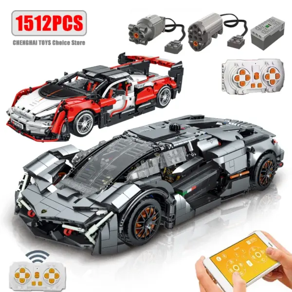 Remote Control Lamborghini Terzo Car Model Set