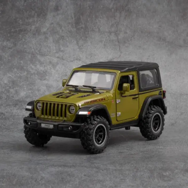 1:32 Jeep Wrangler Rubicon Diecast Model Car - Image 3