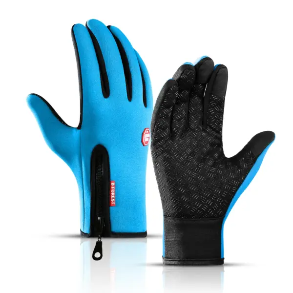 Windproof Touchscreen Motorbike Gloves for All - Image 13