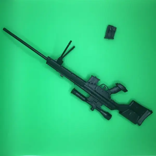 1/6 Scale Assemble Plastic Sniper Rifle Set - Image 6