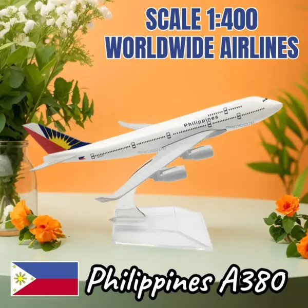 1:400 Scale Diecast Airbus A320 Model Aircraft - Image 32