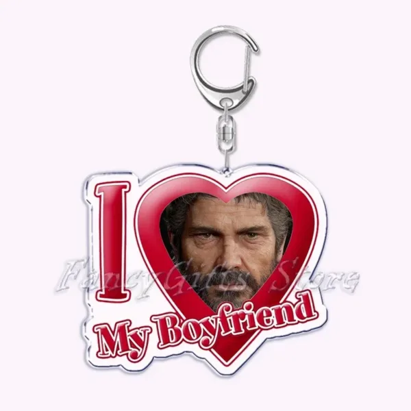 The Last of Us Joel Ellie Keychain Silver - Image 6