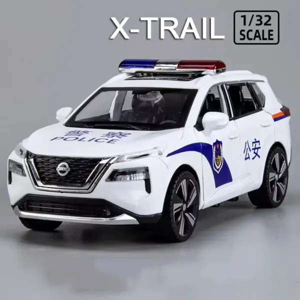 1:32 Scale X-TRAIL Police Car Toy Model