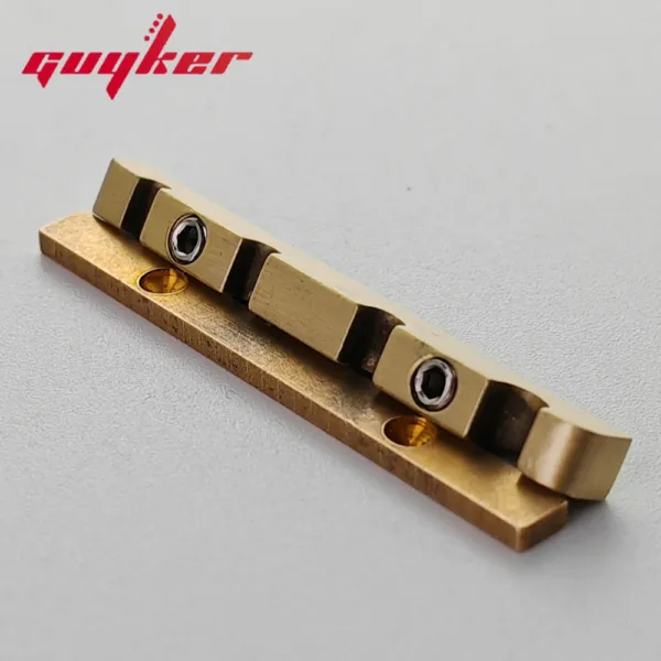 Brass Guitar Nut 38MM for 4 String Bass - Image 4