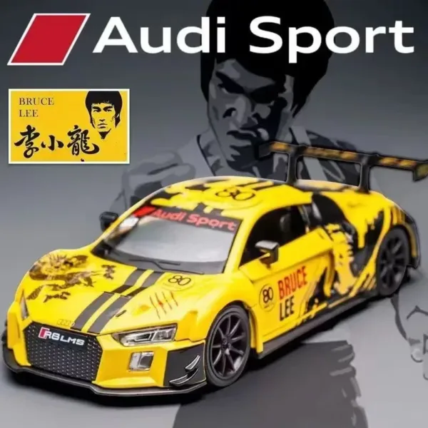 1:32 Diecast AUDI R8 Cup Alloy Car Model