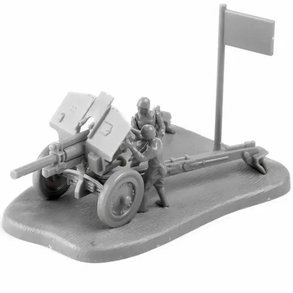 1/72 Scale PAK40 Anti-Tank Gun Model Kit - Image 6