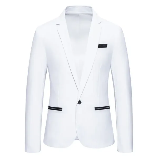 Men's Casual Spring Blazer Jacket - Image 10