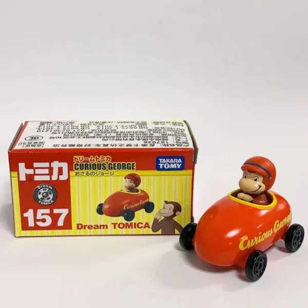 Curious George Diecast Car Model Toy 1:64 - Image 2