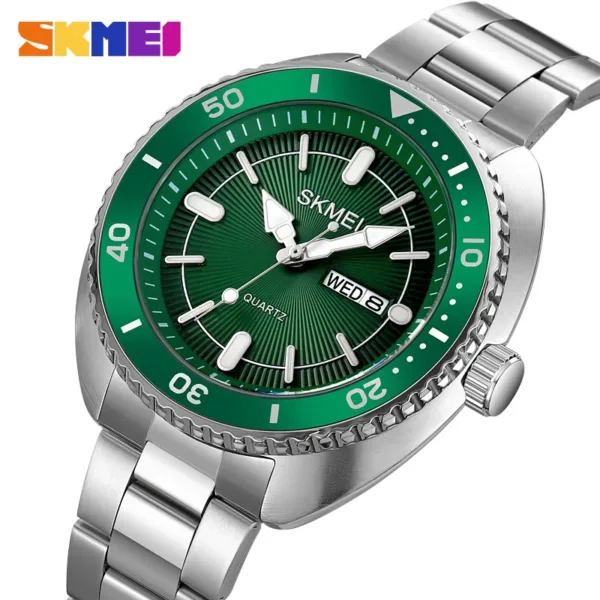 Men's Waterproof Stainless Steel Quartz Watch