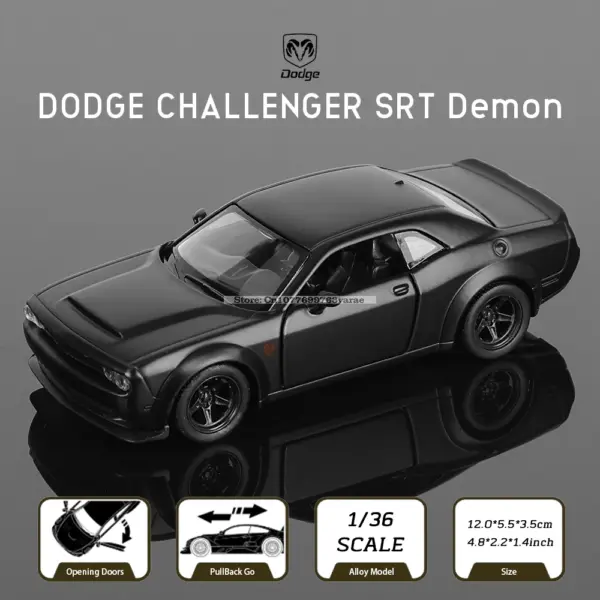 1:36 Scale Alloy Car Model Set - Image 15