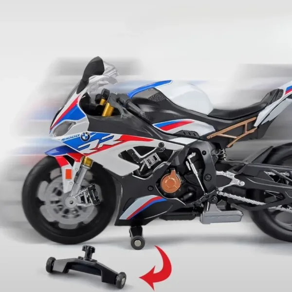 1:12 Scale BMW S1000RR Motorcycle Model Toy - Image 5