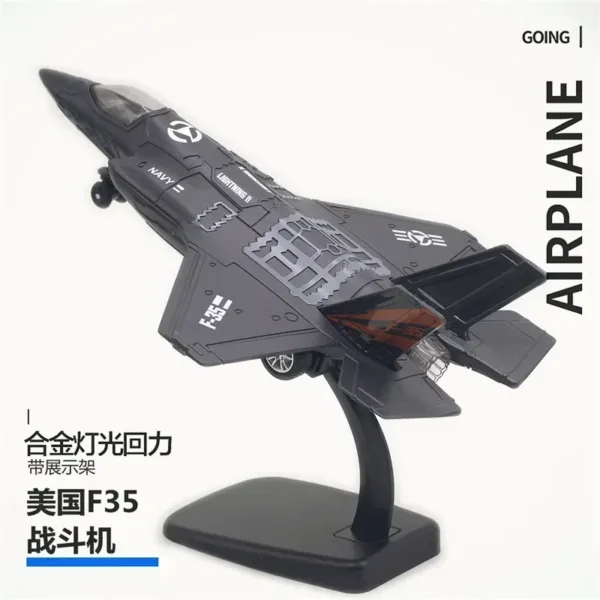 F-35 Fighter Alloy Model Display Ornament - Image 6