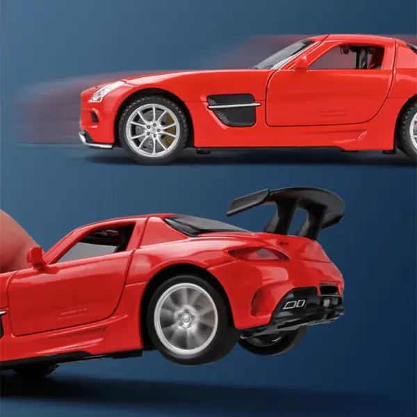 1:32 Alloy Sports Car Model with Sound and Light - Image 6