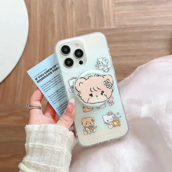 Cartoon Mikko Family Portrait Case for iPhone - Image 7