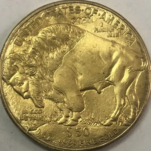 2008 American Buffalo Gold Bullion Replica Coin - Image 3