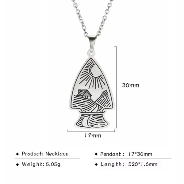 Stainless Steel Animal Pendant Necklace - Image 17