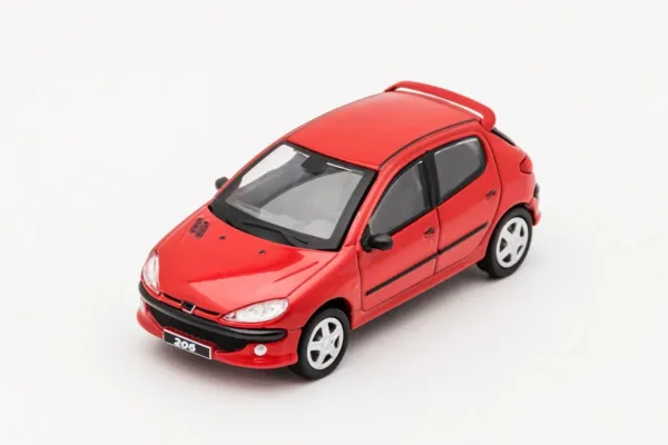 1:64 Red Green Blue Black Diecast Model Car - Image 4