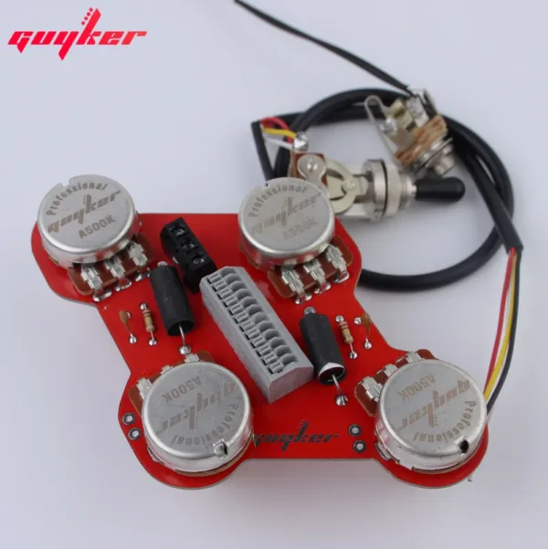 A500K Potentiometer Preamp Circuit Board for Guitar - Image 5