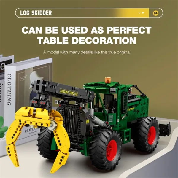 1741PCS Electric Remote Control Tractor Set - Image 3