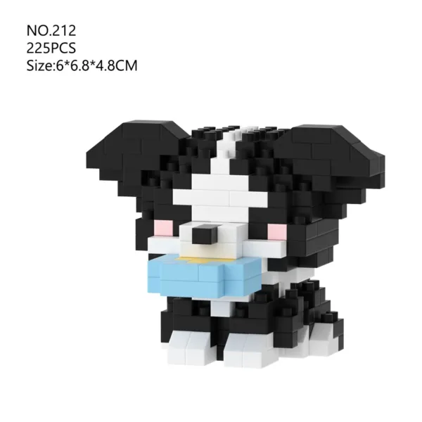 Cute Mini Pet Models Building Block Set - Image 9