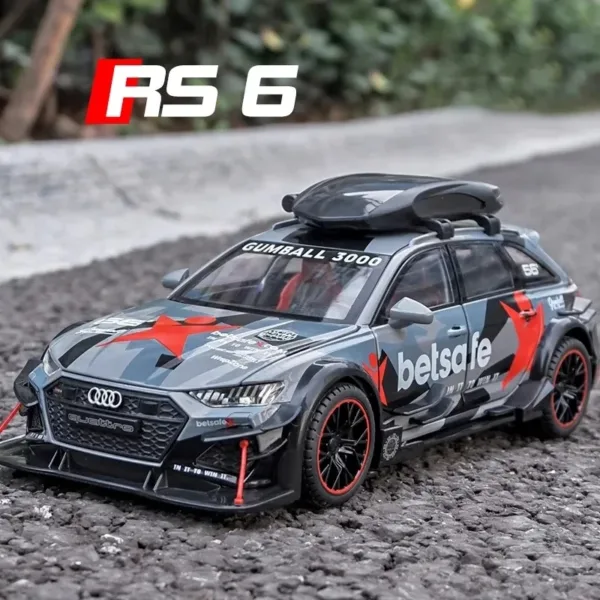 1/24 Audi RS6 Diecast Toy Car Model