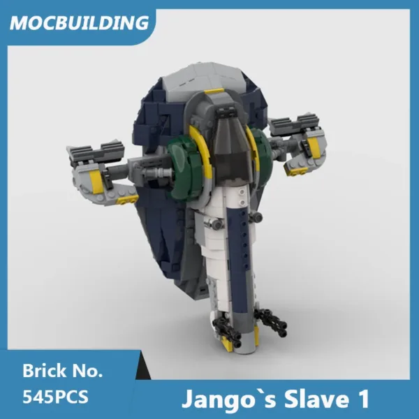 MOC Slave 1 Model Building Blocks 545PCS - Image 2