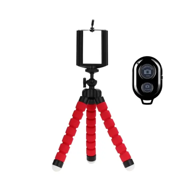 Flexible Mini Smartphone Tripod with Remote - Image 8