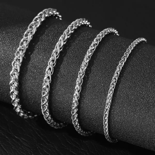 Elegant Stainless Steel Chain Bracelet for Women - Image 6