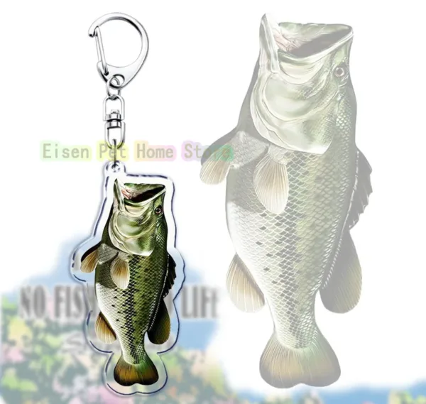 Fishing Man Keychain Pendant for Gifts - Image 7