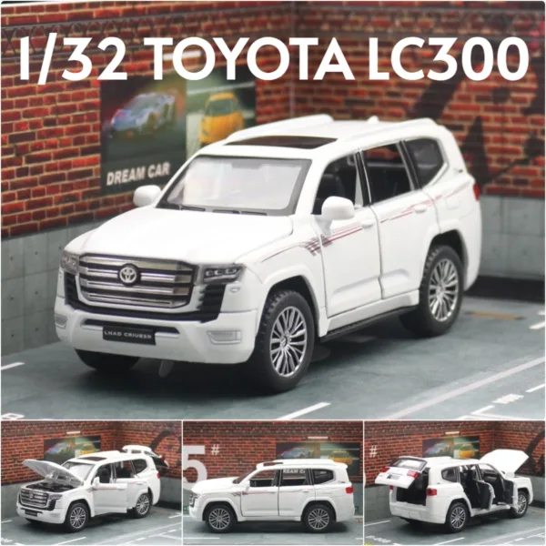 1/32 Toyota Land Cruiser LC300 Diecast Model - Image 7