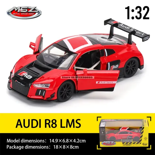 MSZ 1:32 Scale Porsche 911 GT3 RS Model - Image 7