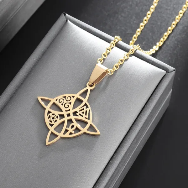 Celtic Protection Knot Pendant Necklace - Image 36