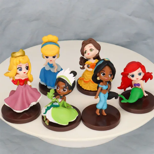 8pcs Disney Princess Action Figures Set - Image 5