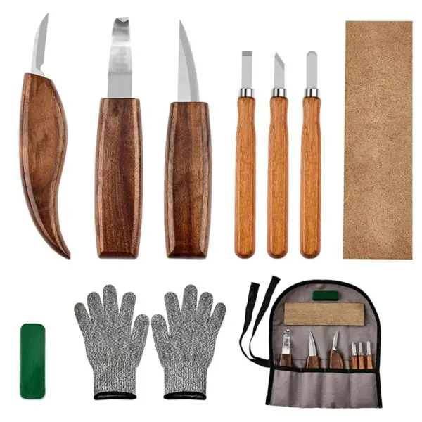 10-Piece Wood Carving Tools Set